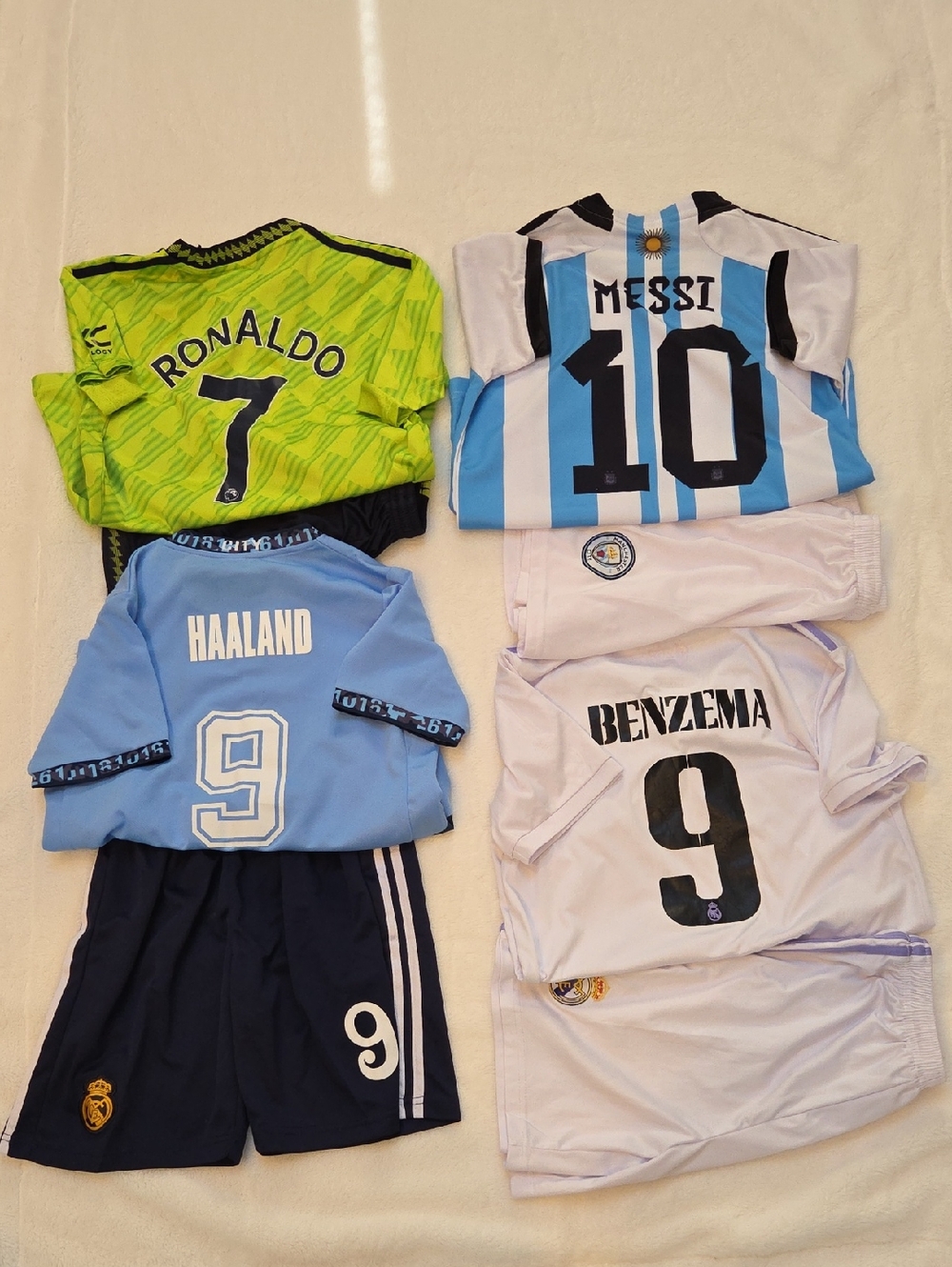 Boy's Soccer Jersey Bundle